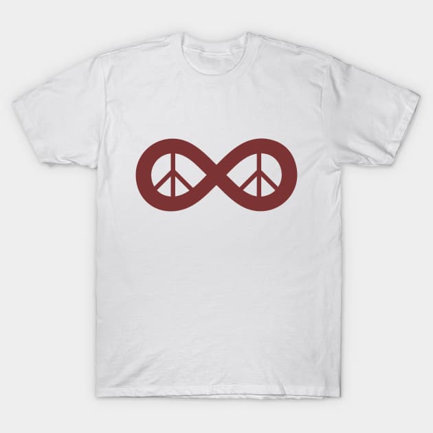 Infinite pease T-Shirt by Tynna's Store